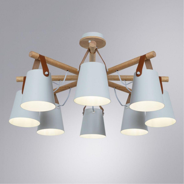 Потолочная люстра Arte Lamp Thomas A7032PL-8WH Потолочная люстра Arte Lamp Thomas A7032PL-8WH