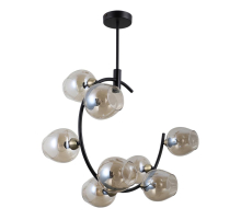Подвесная люстра Gerhort G71163/8BK+AB AMB