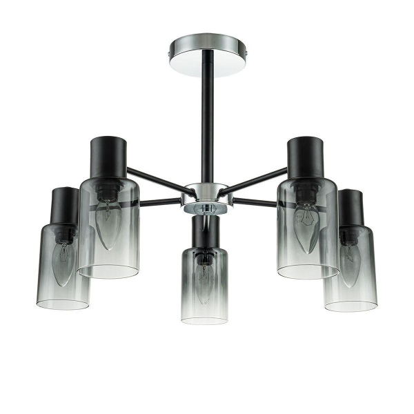 Потолочная люстра Escada Diversity 2120/5P Black Потолочная люстра Escada Diversity 2120/5P Black