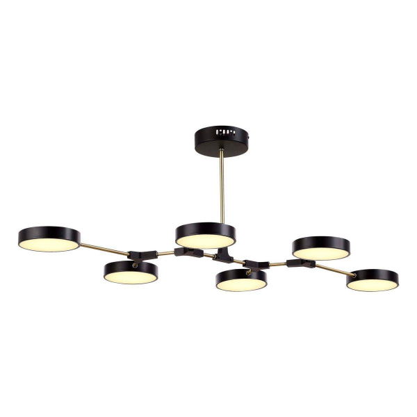 Потолочная светодиодная люстра Evoluce Monta SLE6004-402-06 Потолочная светодиодная люстра Evoluce Monta SLE6004-402-06