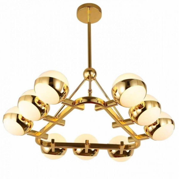 Подвесная люстра Lumina Deco Optimus LDP 6038-9 GD