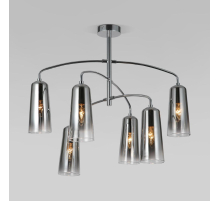 Подвесная люстра Eurosvet Omber 70137/6 хром