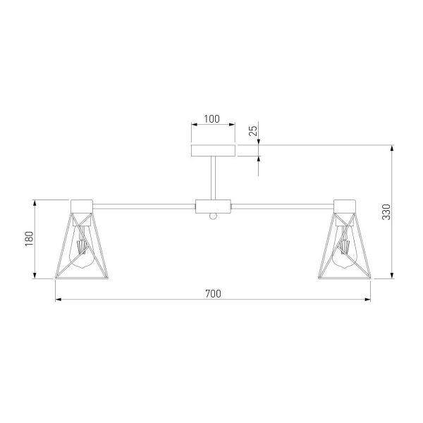 Потолочная люстра Eurosvet Trappola 70107/8 белый Потолочная люстра Eurosvet Trappola 70107/8 белый
