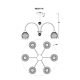 Подвесная люстра MyFar Flora MR2271-6C