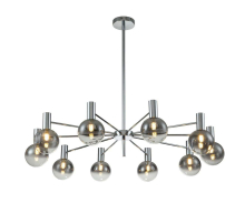 Подвесная люстра Indigo Collana 13015/10R Chrome V000225