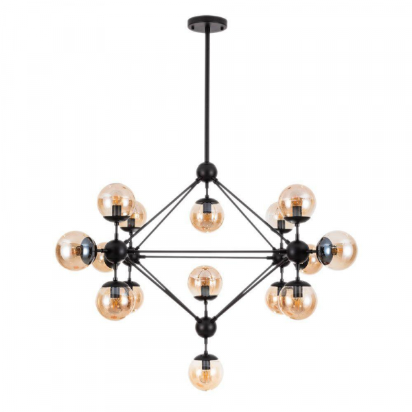 Подвесная люстра Arte Lamp Bolla A1664SP-15BK Подвесная люстра Arte Lamp Bolla A1664SP-15BK