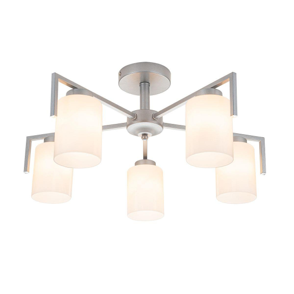 Потолочная люстра Escada Style 1142/5P Silver Потолочная люстра Escada Style 1142/5P Silver