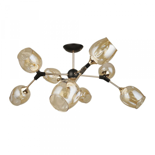 Люстра на штанге Arte Lamp SEPPIA A4211PL-8BK Люстра на штанге Arte Lamp SEPPIA A4211PL-8BK