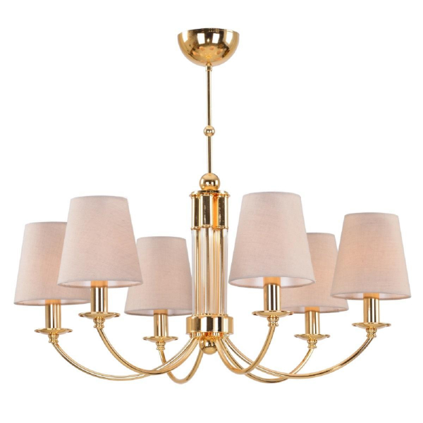 Подвесная люстра Crystal Lux Camila SP6 Gold Подвесная люстра Crystal Lux Camila SP6 Gold