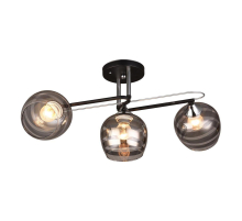 Потолочная люстра IMEX MD.1042-3-S BK+CH