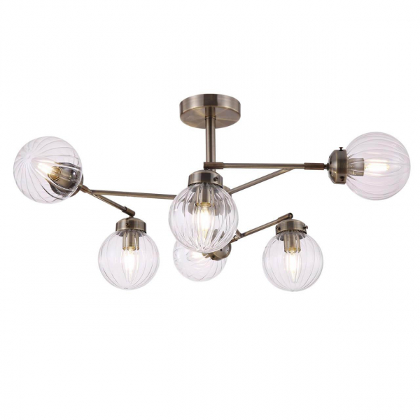 Потолочная люстра Freya Daisy FR5041PL-06BS Потолочная люстра Freya Daisy FR5041PL-06BS