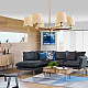 Подвесная люстра Imperium Loft Jorgenson D85 Beige/Light Wood 203573-26