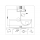 Потолочная светодиодная люстра Ambrella light Comfort LineTech FL66263