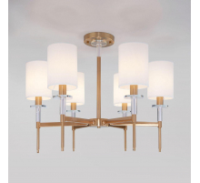 Подвесная люстра Eurosvet Brielle 60132/6 латунь