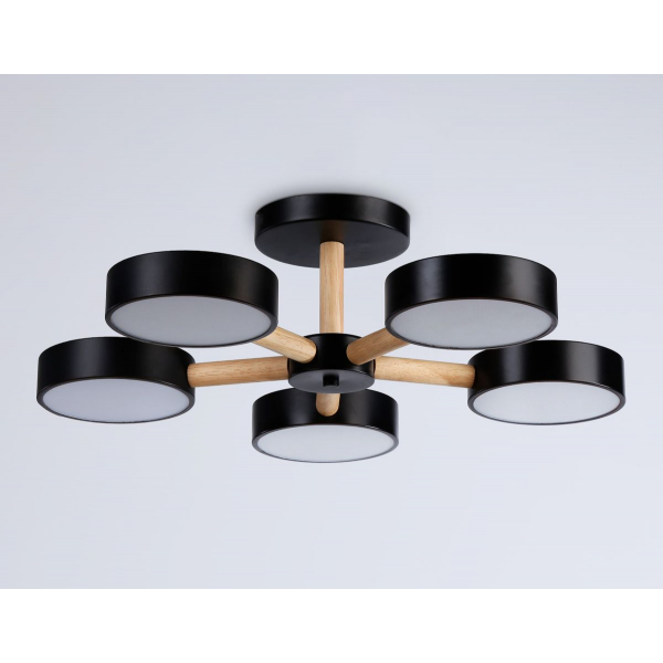 Потолочная светодиодная люстра Ambrella light Comfort LineTech FL4828 Потолочная светодиодная люстра Ambrella light Comfort LineTech FL4828