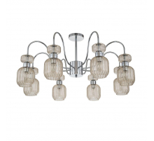 Потолочная люстра Escada Gloss 1141/8PL Chrome/Beige