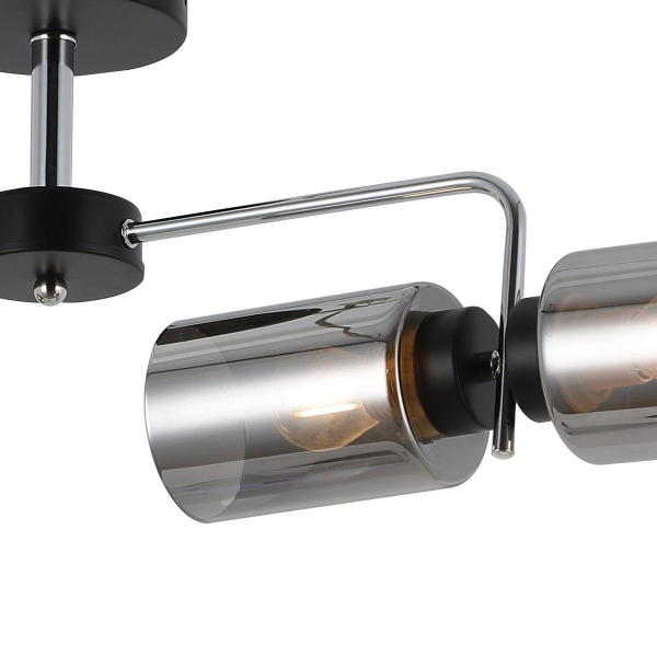 Потолочная люстра Illumico IL8249-4COU-79 BK CR Потолочная люстра Illumico IL8249-4COU-79 BK CR