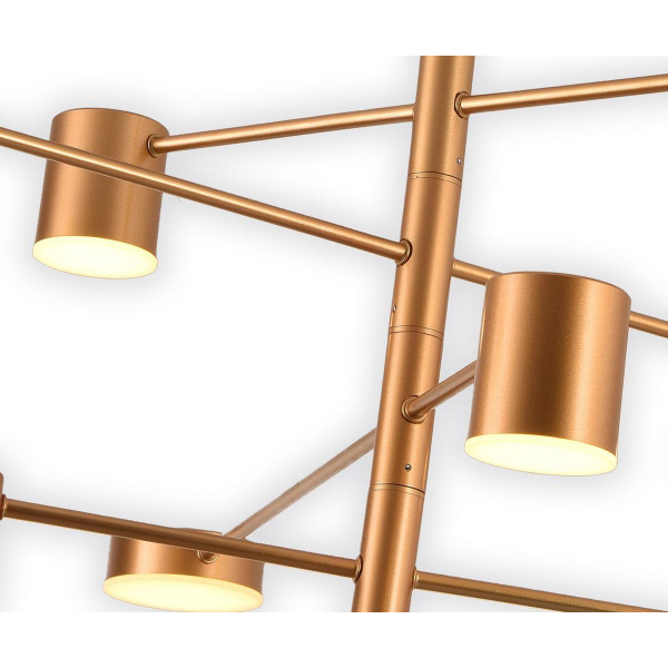 Подвесная светодиодная люстра Kink Light Мекли 07650-8,33(3000K) Подвесная светодиодная люстра Kink Light Мекли 07650-8,33(3000K)