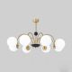 Подвесная люстра Arte Milano Napoli 312066/D940/8 BS/BK