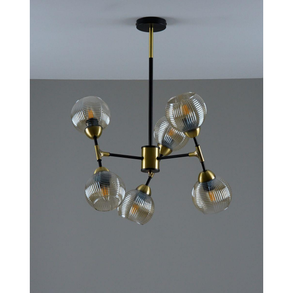 Подвесная люстра Moderli Arty V10804-6P Подвесная люстра Moderli Arty V10804-6P