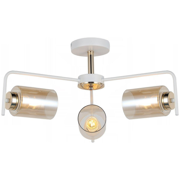Потолочная люстра Illumico IL8248-3COU-79 WH GD Потолочная люстра Illumico IL8248-3COU-79 WH GD
