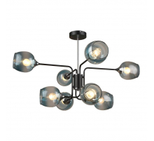 Потолочная люстра IMEX MD.3564-8-S BK+CH
