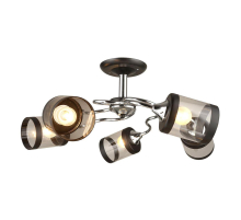Потолочная люстра IMEX MD.3470-5-S CH+BK