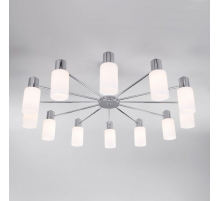 Потолочная люстра Eurosvet Vegga 70160/12 хром