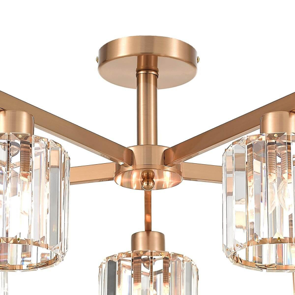 Потолочная люстра Escada Adorn 692/5P Сopper Потолочная люстра Escada Adorn 692/5P Сopper
