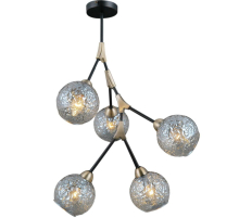 Подвесная люстра Illumico IL0263-5PSQ-79 BK AB