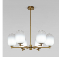Подвесная люстра Eurosvet Loona 60161/6 латунь