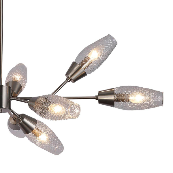 Потолочная люстра Escada Desire 10165/12PL Nickel Потолочная люстра Escada Desire 10165/12PL Nickel