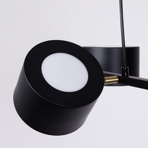 Подвесная люстра Arte Lamp Sebastian A7051SP-4BK Подвесная люстра Arte Lamp Sebastian A7051SP-4BK