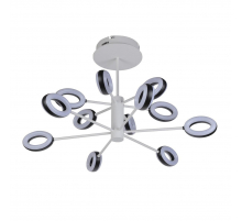 Подвесная светодиодная люстра Gerhort G61314/12WT BK Подвесная светодиодная люстра Gerhort G61314/12WT BK