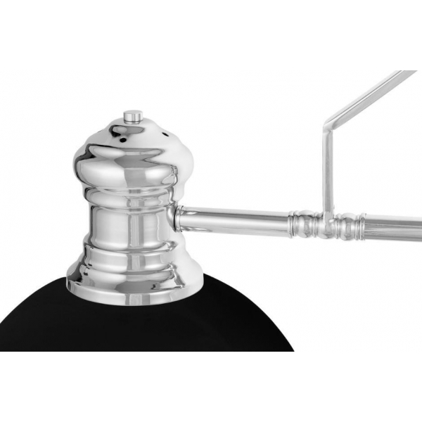 Подвесная люстра Lumina Deco Ettore LDP 710-3 BK+CHR Подвесная люстра Lumina Deco Ettore LDP 710-3 BK+CHR