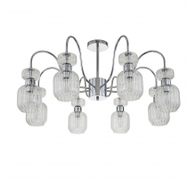 Потолочная люстра Escada Gloss 1141/8PL Chrome/Clear