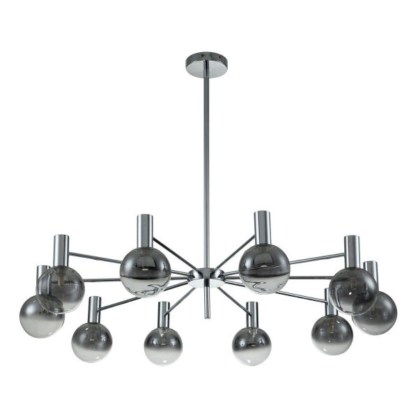 Подвесная люстра Indigo Collana 13015/10R Chrome V000225 Подвесная люстра Indigo Collana 13015/10R Chrome V000225