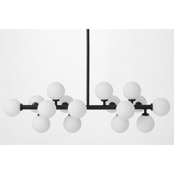 Подвесная люстра Lumina Deco Marsiada LDP 6033-16 BK Подвесная люстра Lumina Deco Marsiada LDP 6033-16 BK