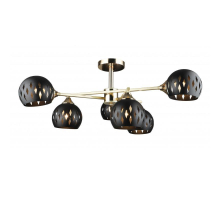 Потолочная люстра IMEX MD.4211-6-S-GD+FGD