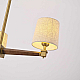Подвесная люстра Imperium Loft Jorgenson D70 Beige/Dark Wood 203576-26