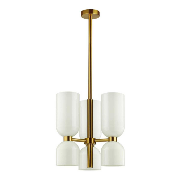 Подвесная люстра Odeon Light Midcent Orinoco 4798/6 Подвесная люстра Odeon Light Midcent Orinoco 4798/6