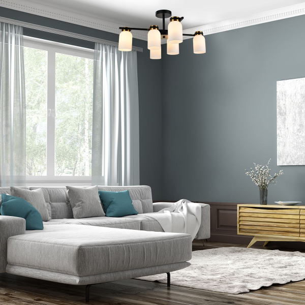 Потолочная люстра Escada Madison 1151/6P Потолочная люстра Escada Madison 1151/6P
