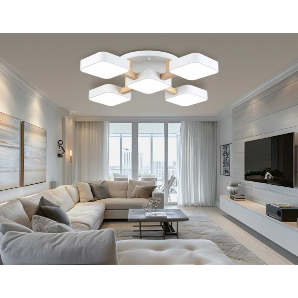 Люстра на штанге Ambrella light COMFORT FL4881 Люстра на штанге Ambrella light COMFORT FL4881