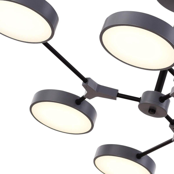 Потолочная светодиодная люстра Evoluce Monta SLE6003-702-06 Потолочная светодиодная люстра Evoluce Monta SLE6003-702-06