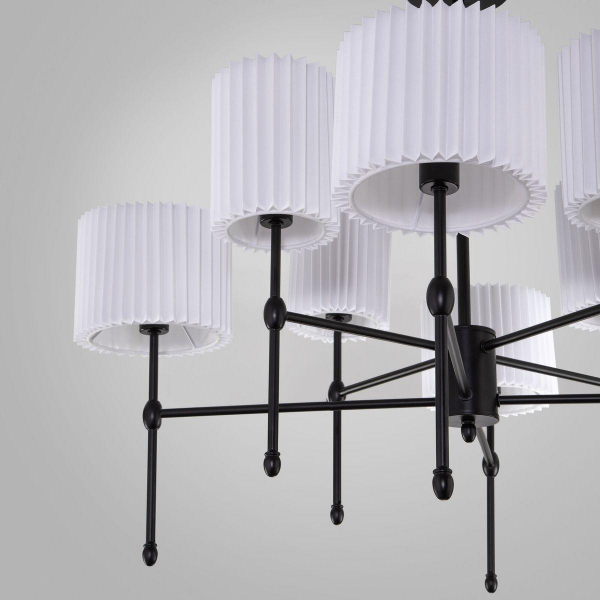 Подвесная люстра Eurosvet Notturno 60162/8 черный Подвесная люстра Eurosvet Notturno 60162/8 черный
