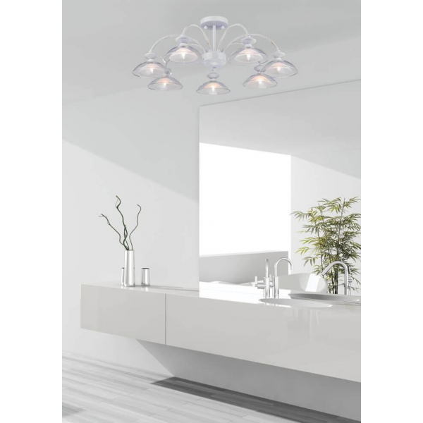 Потолочная люстра Arti Lampadari Noventa E 1.1.7 W Потолочная люстра Arti Lampadari Noventa E 1.1.7 W