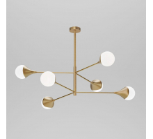 Подвесная люстра Eurosvet Calyx 60168/6 латунь