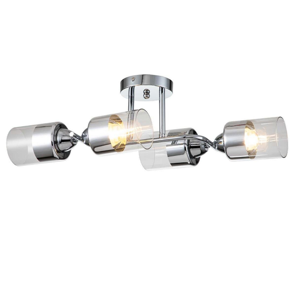 Потолочная люстра Escada Bungarus 1110/4P Chrome Потолочная люстра Escada Bungarus 1110/4P Chrome