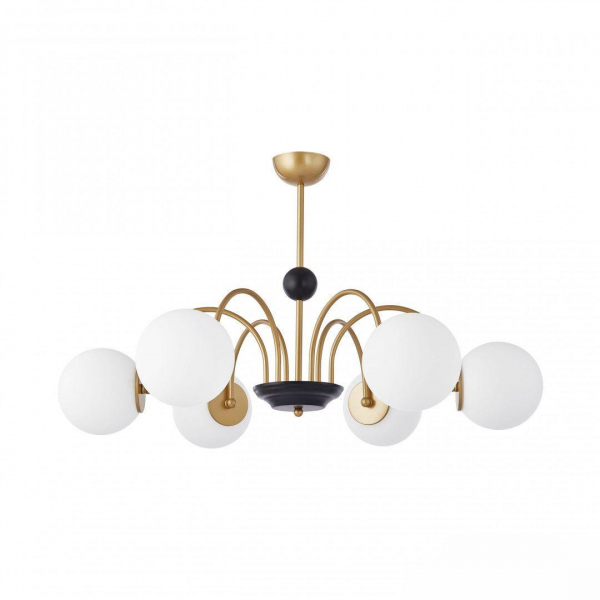 Подвесная люстра Arte Milano Napoli 312066/D850/6 BS/BK Подвесная люстра Arte Milano Napoli 312066/D850/6 BS/BK