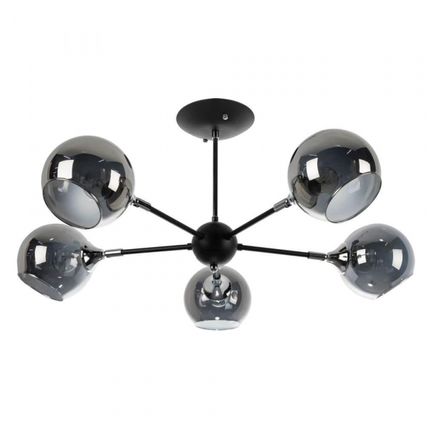 Потолочная люстра Arte Lamp Lagos A2708PL-5BK Потолочная люстра Arte Lamp Lagos A2708PL-5BK